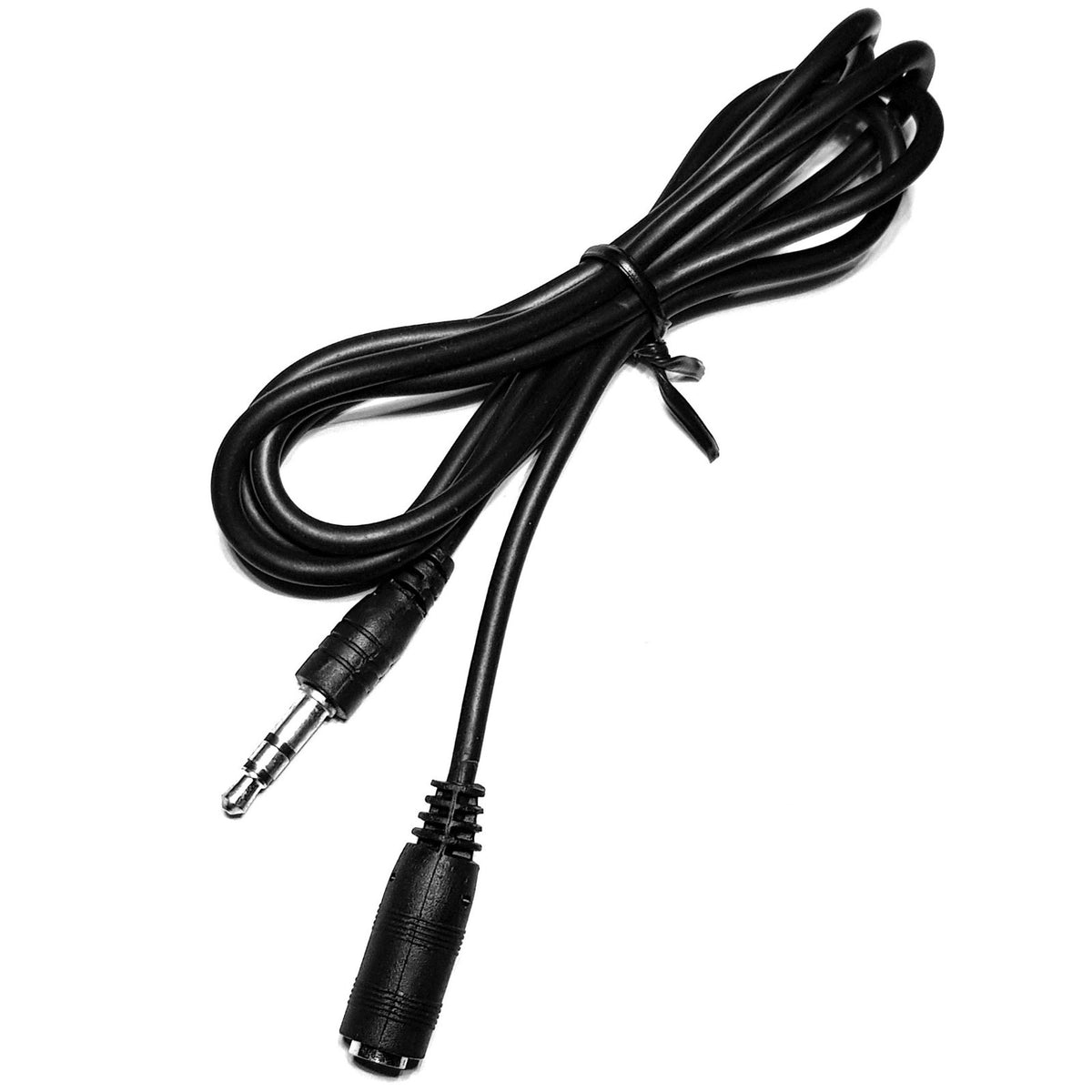 1m Audio Kabel 3,5mm Klinke Verlängerung Verlängerungskabel Klinkenkabel schwarz - 3KShop.de