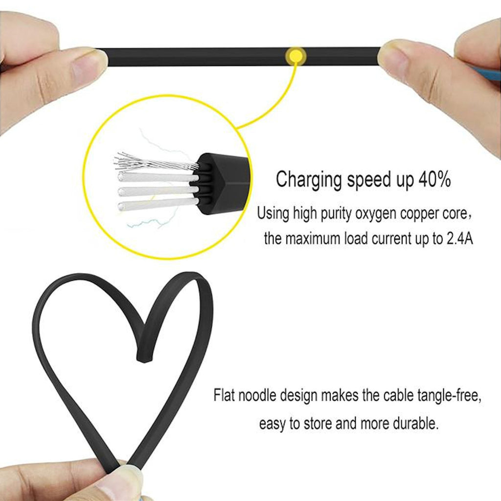 Schnell Ladekabel Datenkabel USB Kabel für Apple iPhone 11, 12, 13, 14 Pro - 3KShop.de