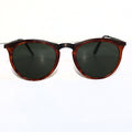 Braune Damen-Sonnenbrille im Tigerlook