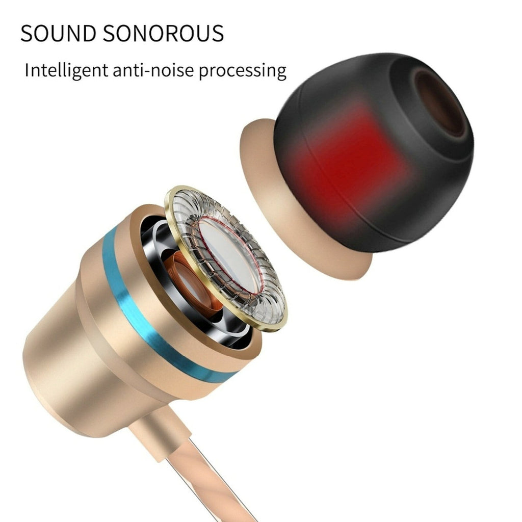 Super Bass In-Ear Kopfhörer Ohrhörer V1 Headset Earphone Headphone + PU-Tasche - 3KShop.de