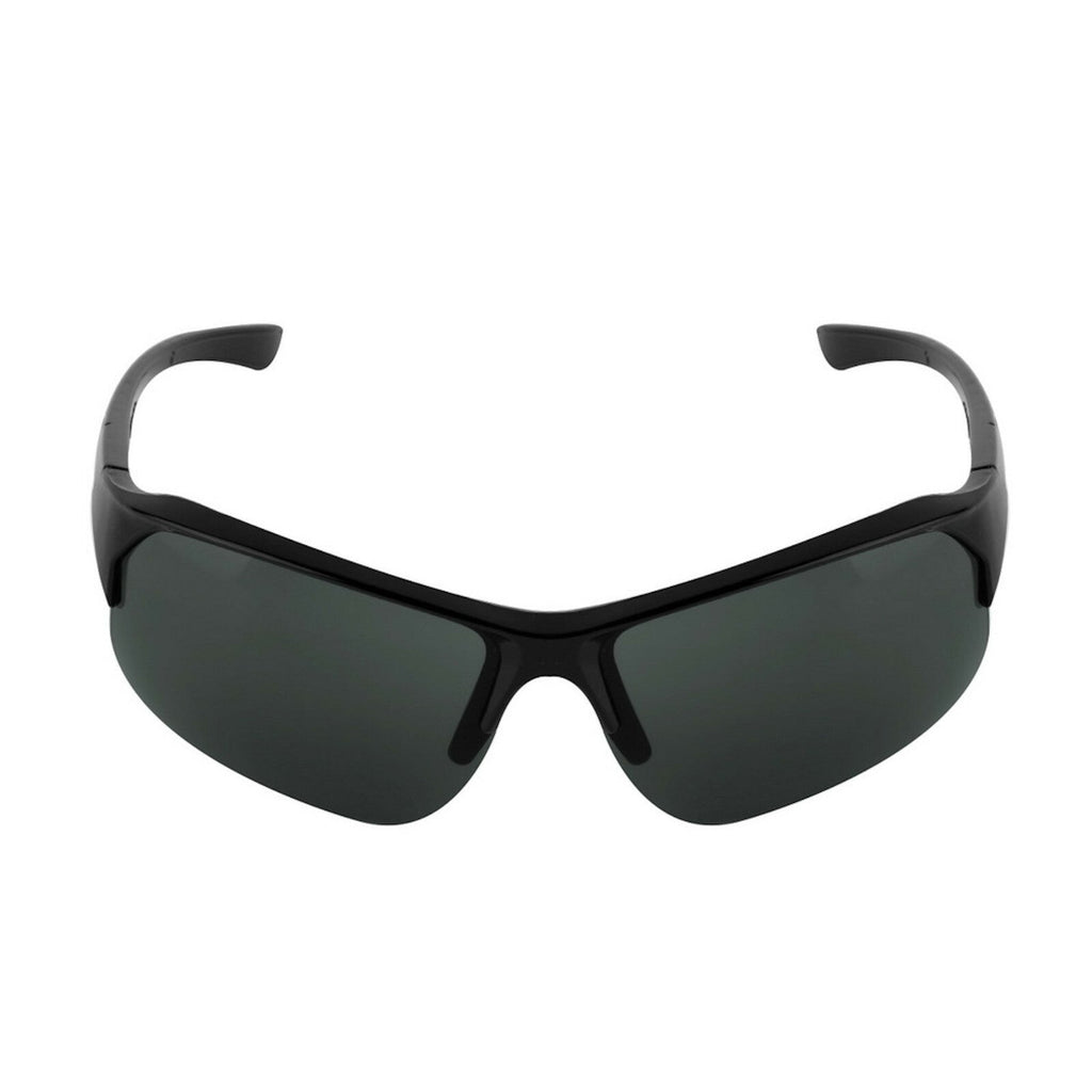 Mattschwarze randlose Matrix-Sonnenbrille
