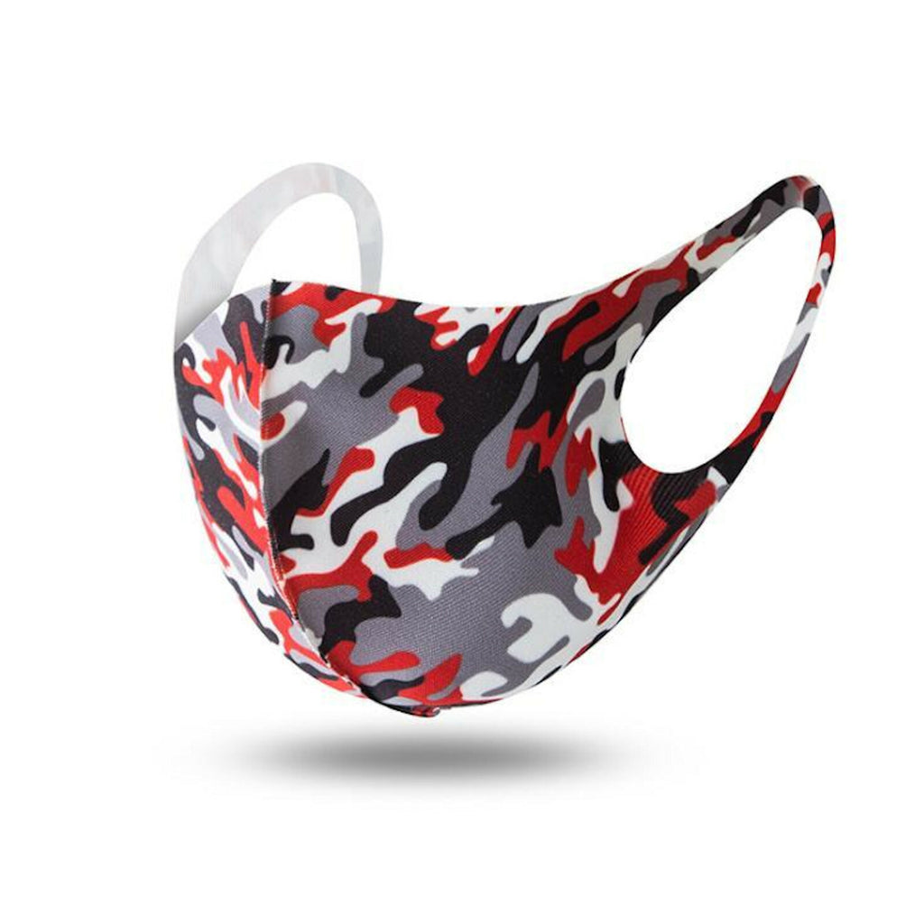 Mundschutz Behelf-Mund-Nasen-Atem-Schutz Maske Waschbar Camouflage - 3KShop.de
