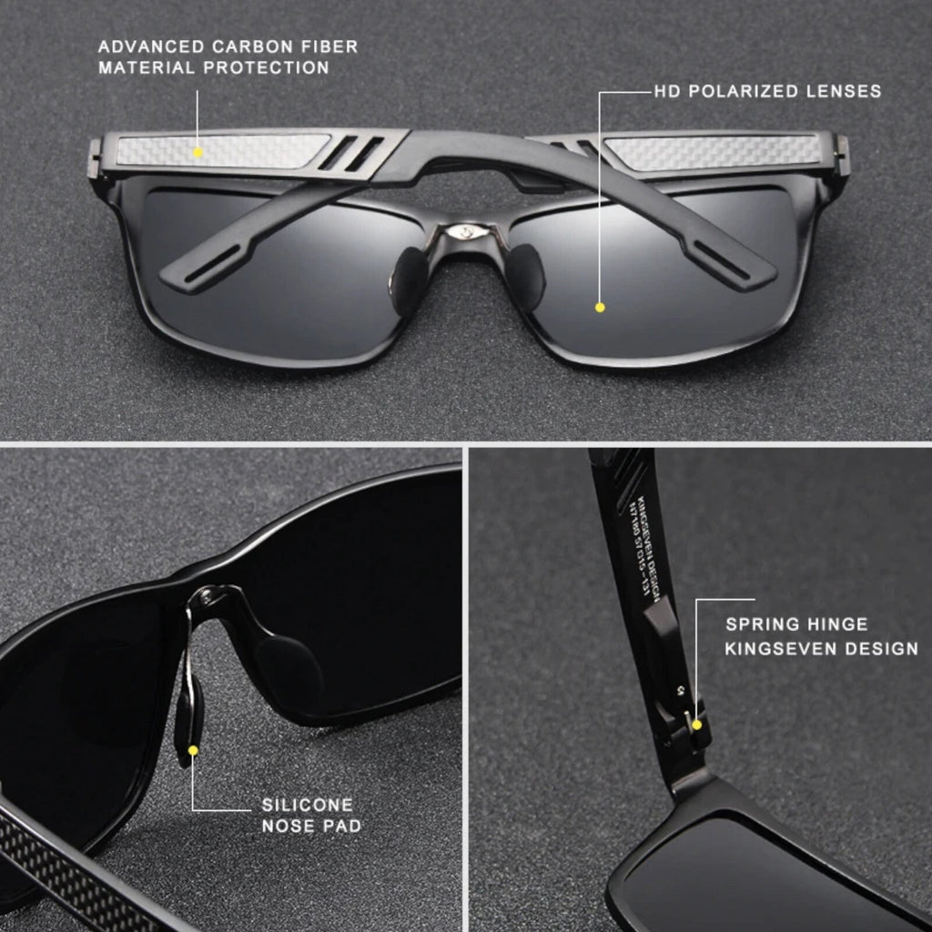 Kingseven N7180 polarisierte Piloten-Sonnenbrille