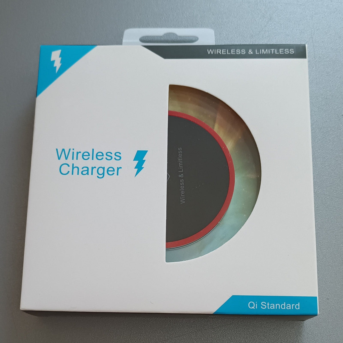 Kompakte Qi Wireless Charger Ladestation