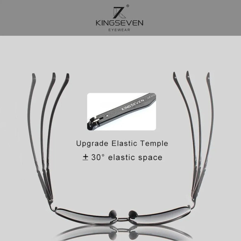 Kingseven N7188 polarisierte Piloten-Sonnenbrille
