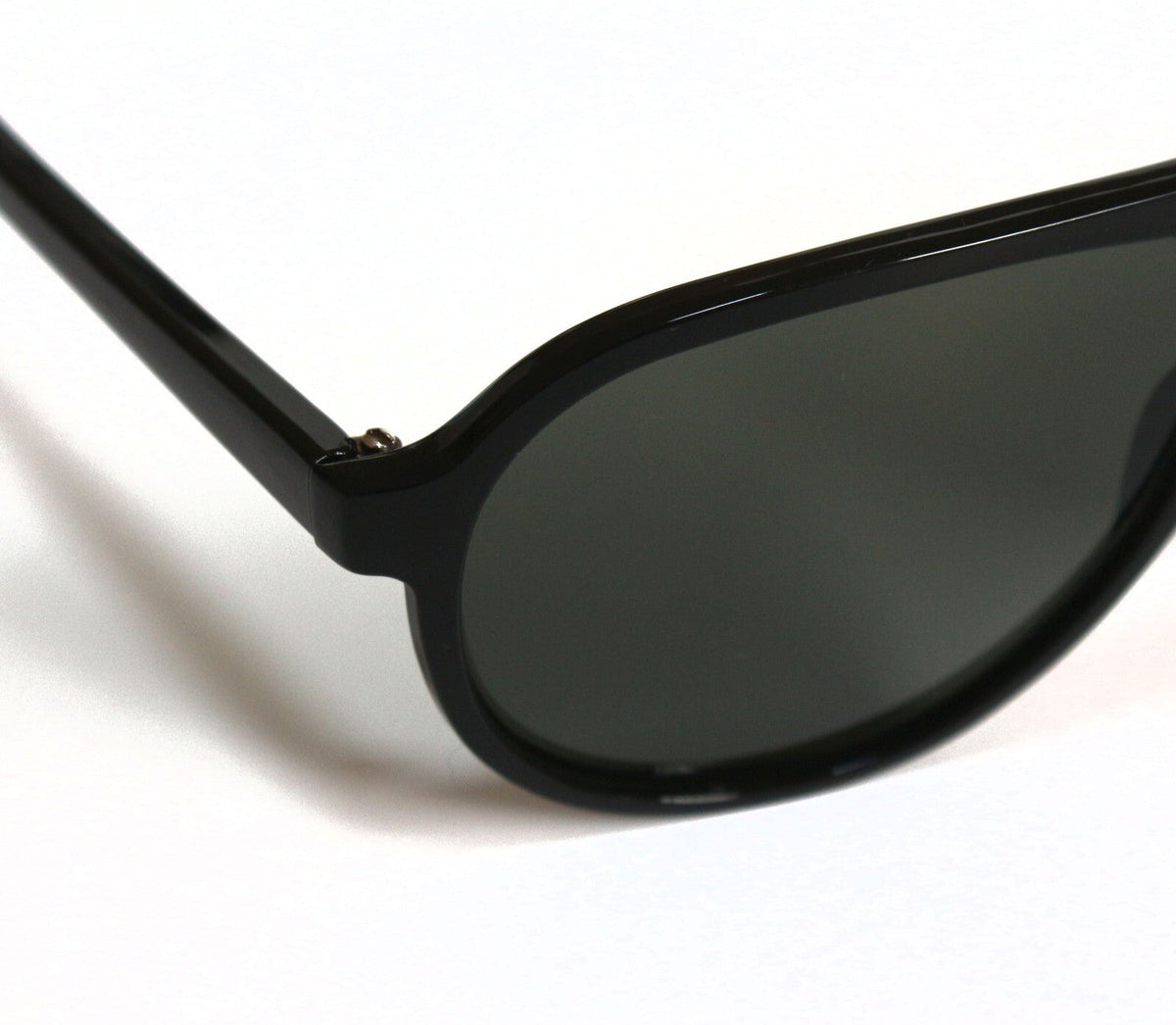 Schwarze Designer Unisex-Sonnenbrille