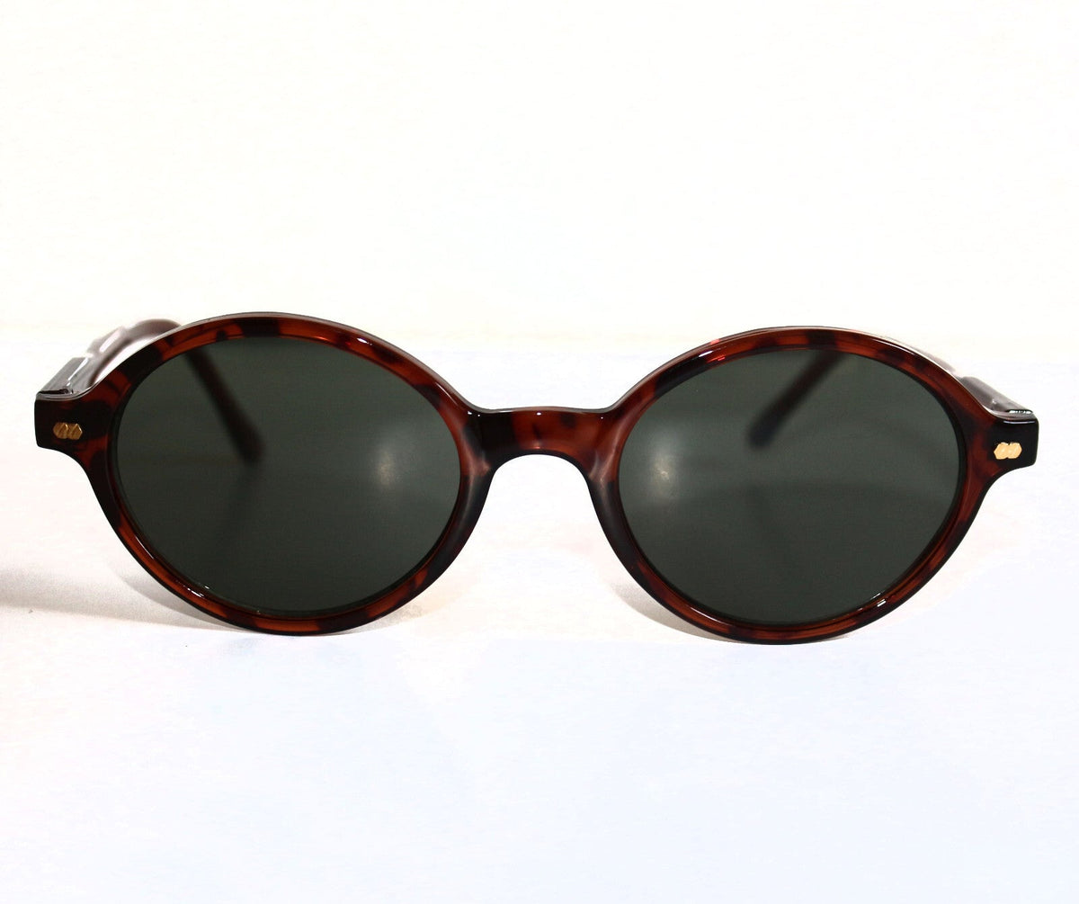 Braun getigerte Designer Damen-Sonnenbrille