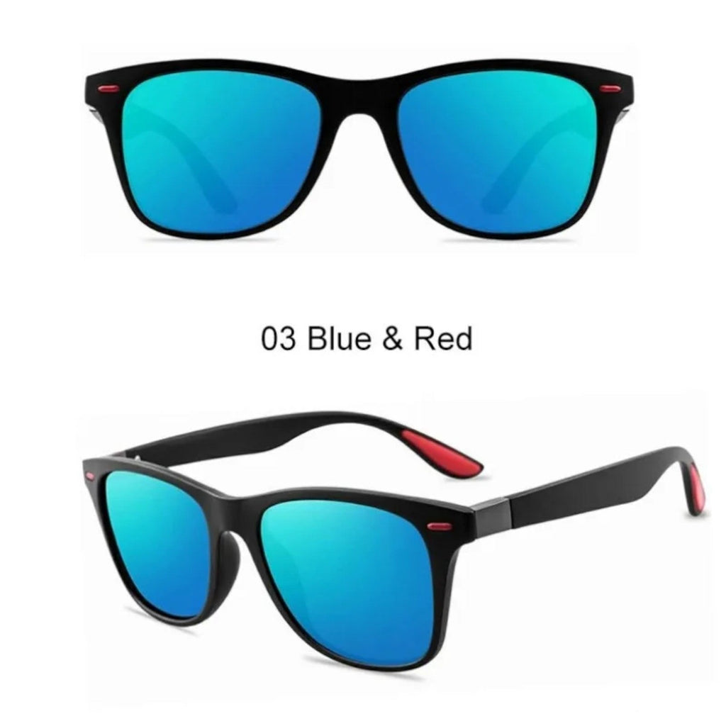 Matt-schwarze polarisierte Blues-Brothers Sonnenbrille