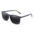 Matt-blaue polarisierte Sonnenbrille