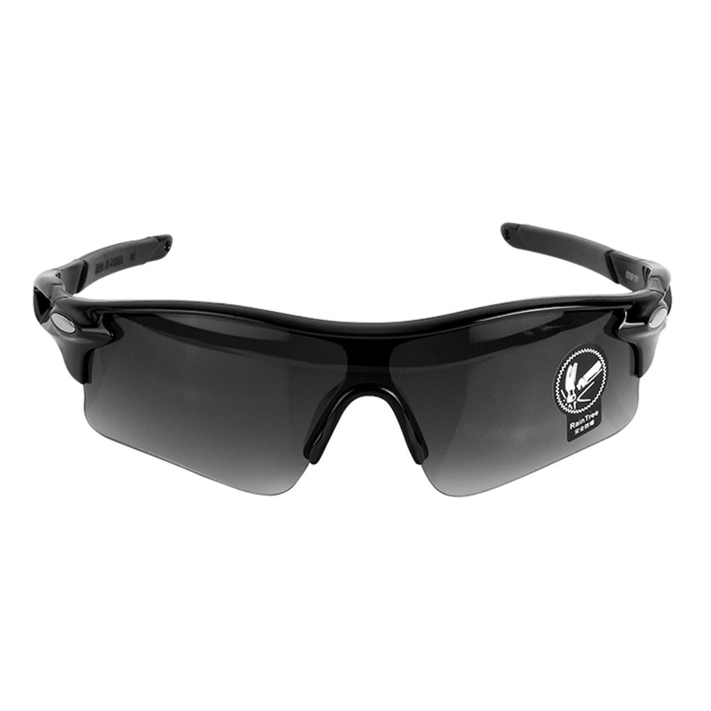 Schwarze polarisierte Sportbrille X1 für Rennrad und Triathlon