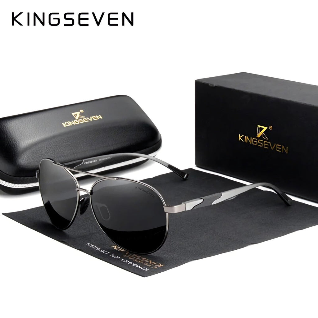 Kingseven N7228 polarisierte Piloten-Sonnenbrille