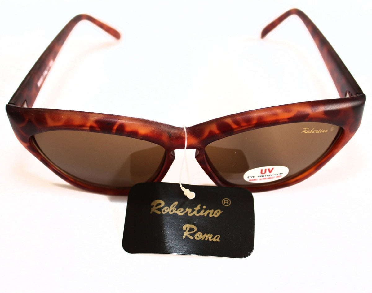 Robertino Damen-Sonnenbrille im braunen Tigerlook
