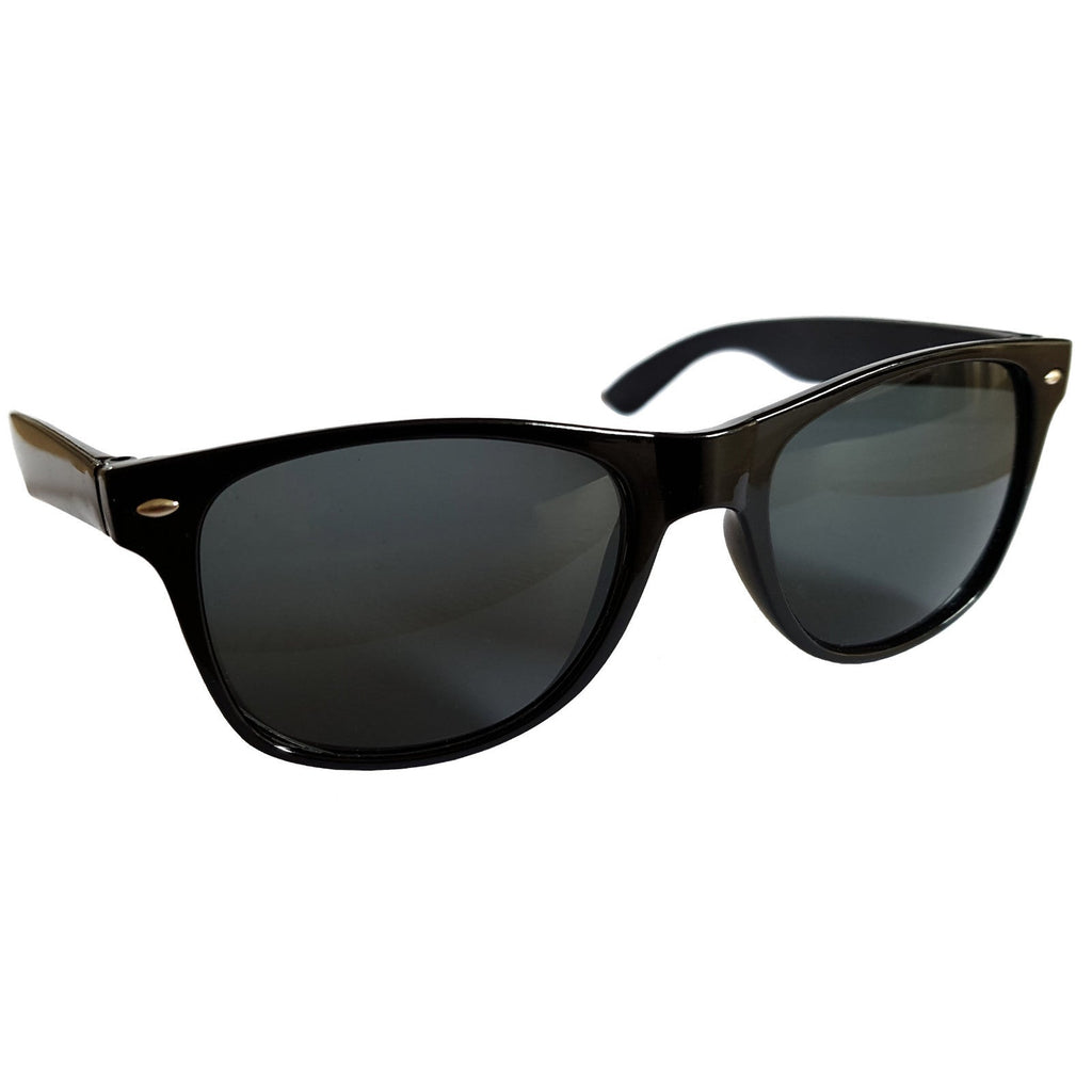 Schwarze Blues-Brothers Sonnenbrille extra-dunkel