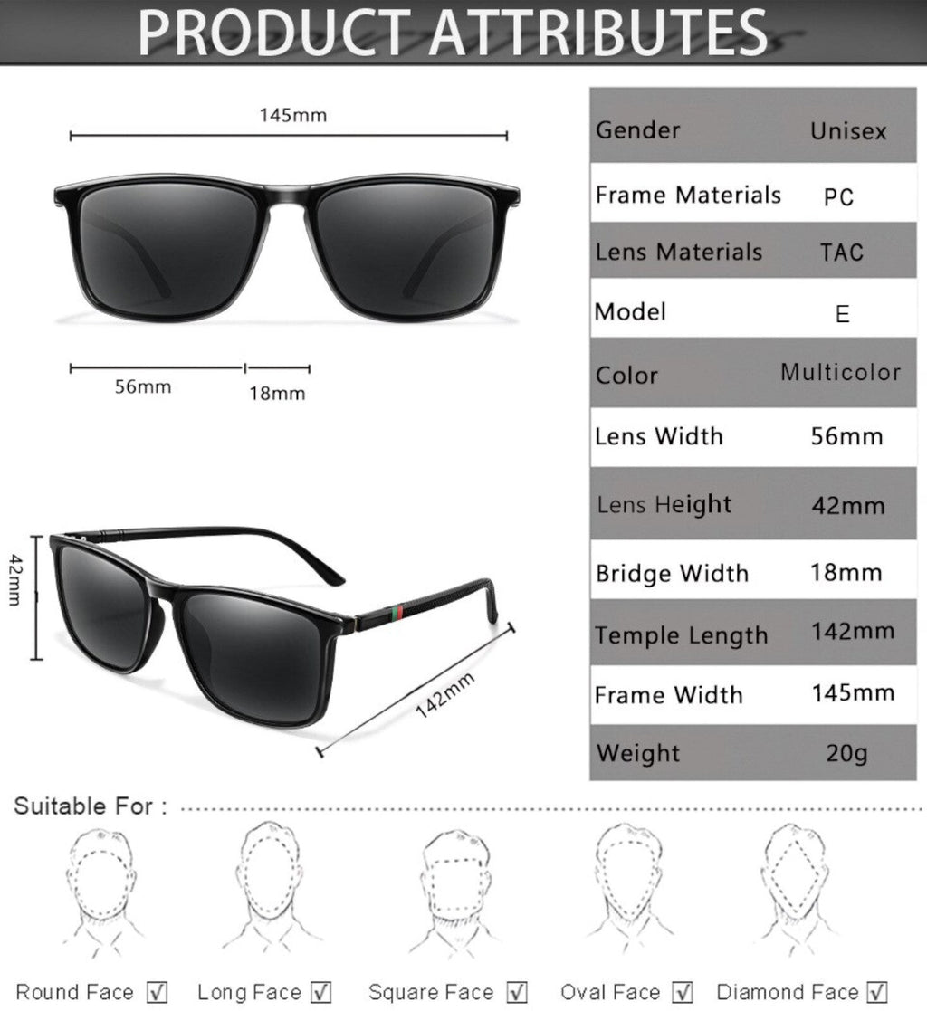 Schwarze Sonnenbrille mit dunklen Gläsern
