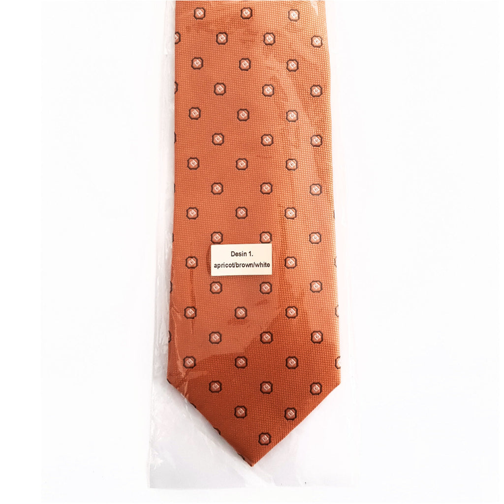 Original Mijas Herren Anlass / Business Krawatte - Orange - 3KShop.de