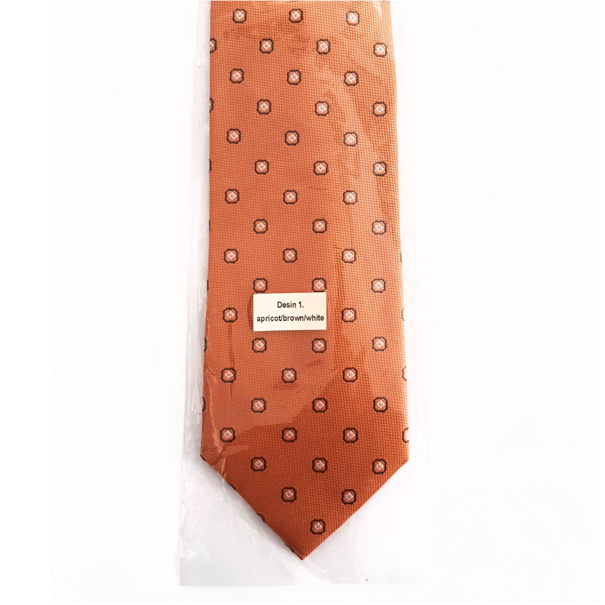 Original Mijas Herren Anlass / Business Krawatte - Orange - 3KShop.de