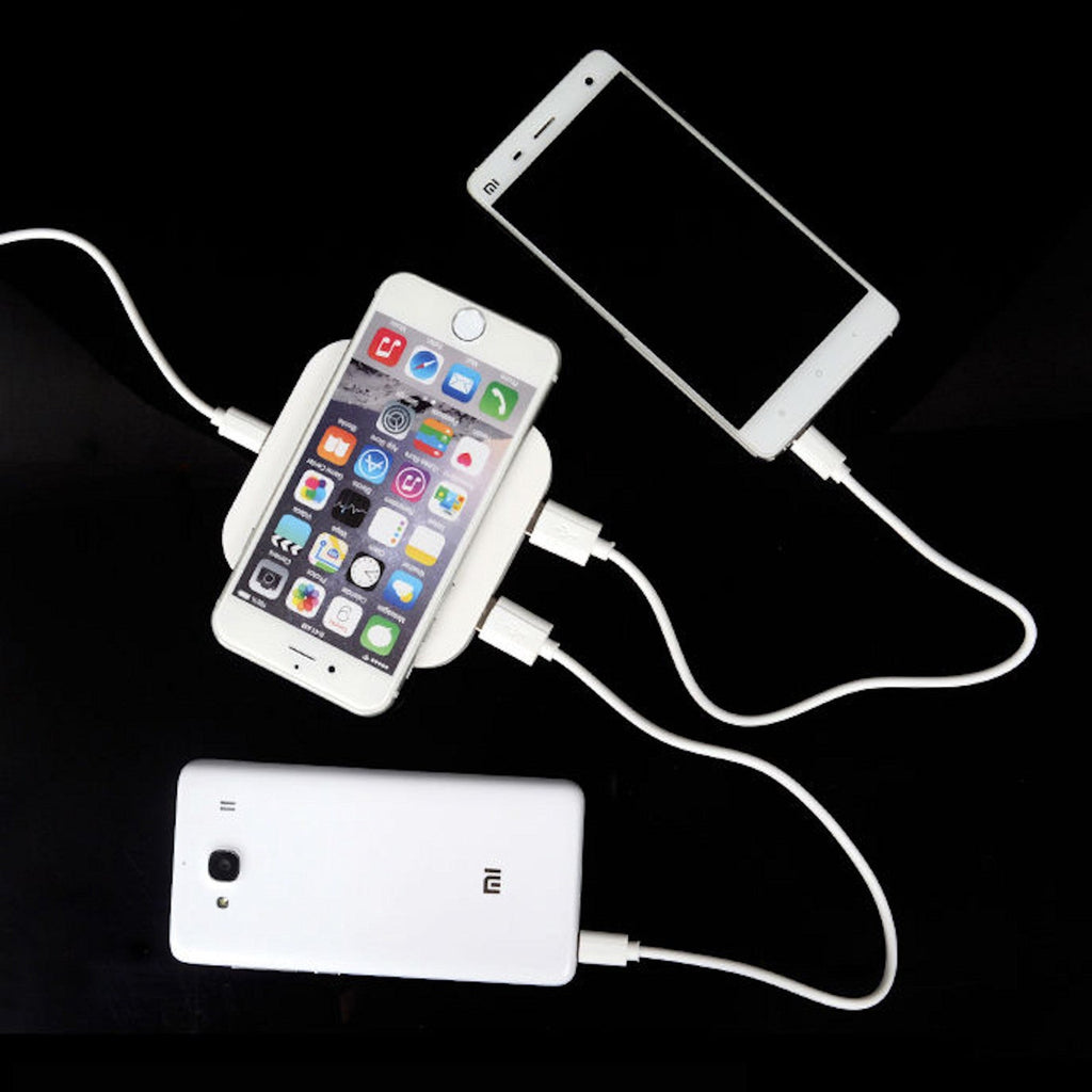 Qi Wireless Charger Q8 mit zwei USB-Ports
