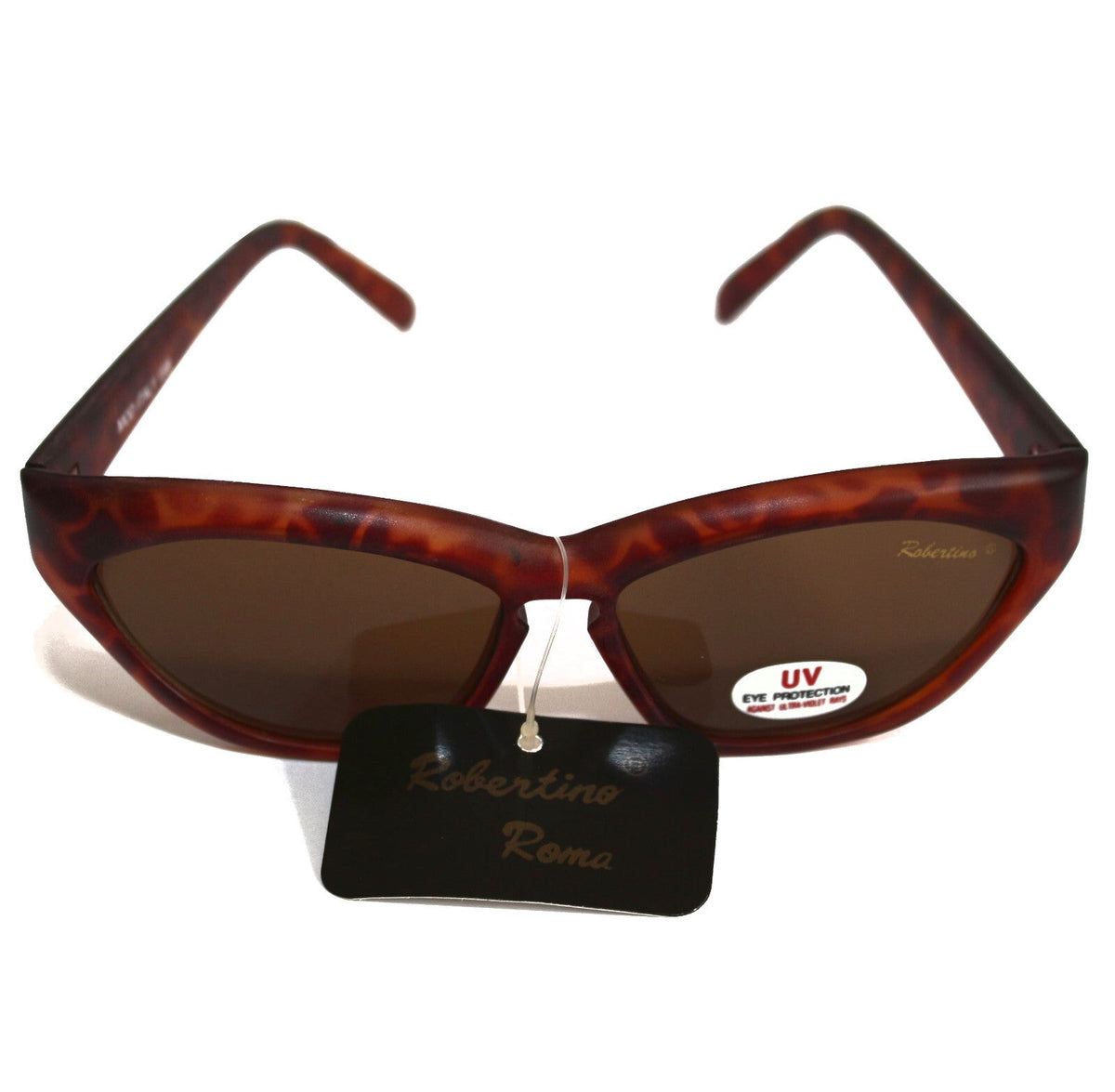 Robertino Damen-Sonnenbrille im braunen Tigerlook