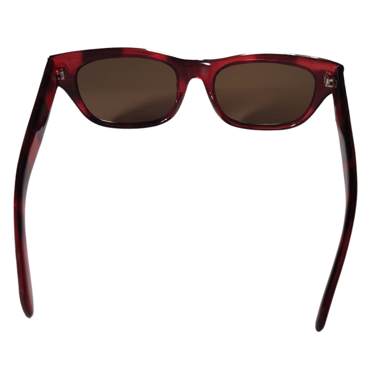 Braune Cat-Eye-Sonnenbrille im Tigerlook