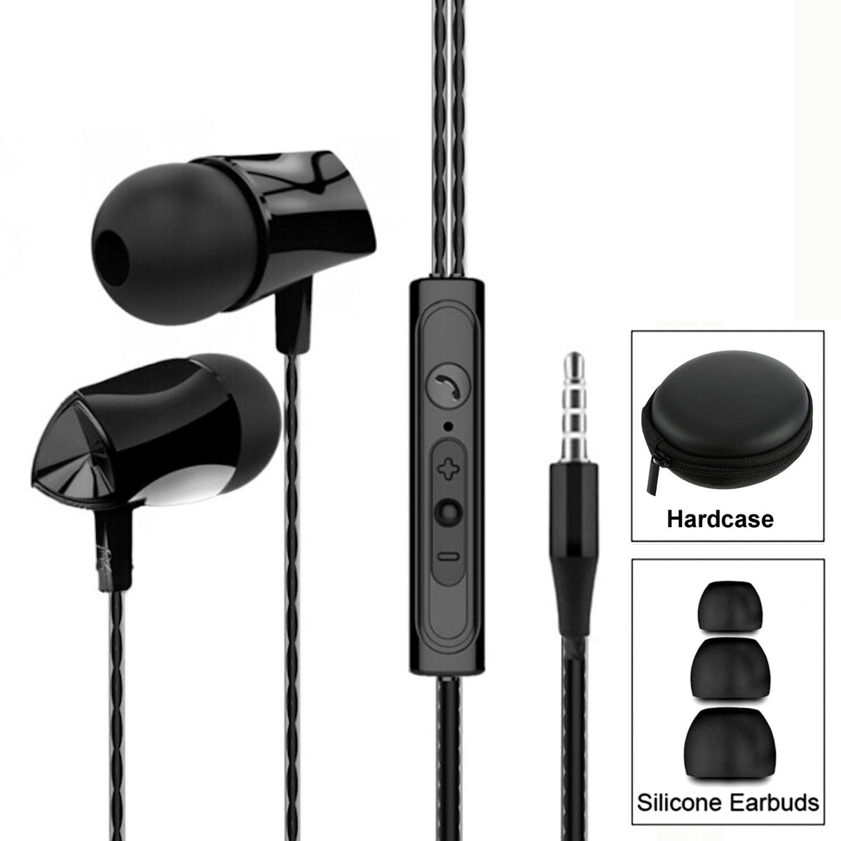 Super Bass In-Ear Kopfhörer Ohrhörer X10 Headset Earphone Headphone + PU-Tasche - 3KShop.de