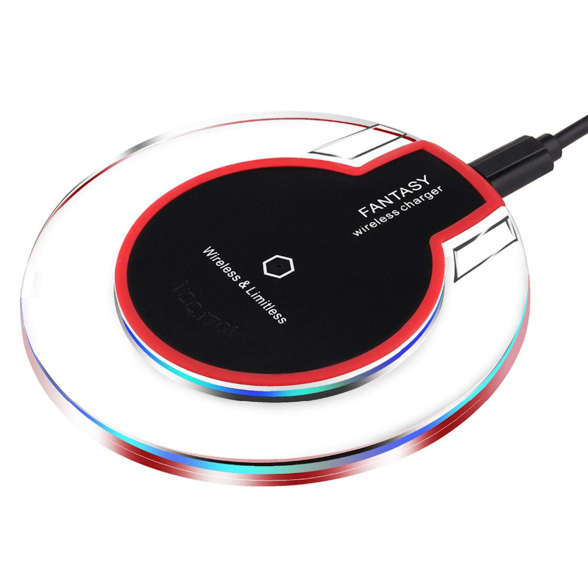 Kompakte Qi Wireless Charger Ladestation