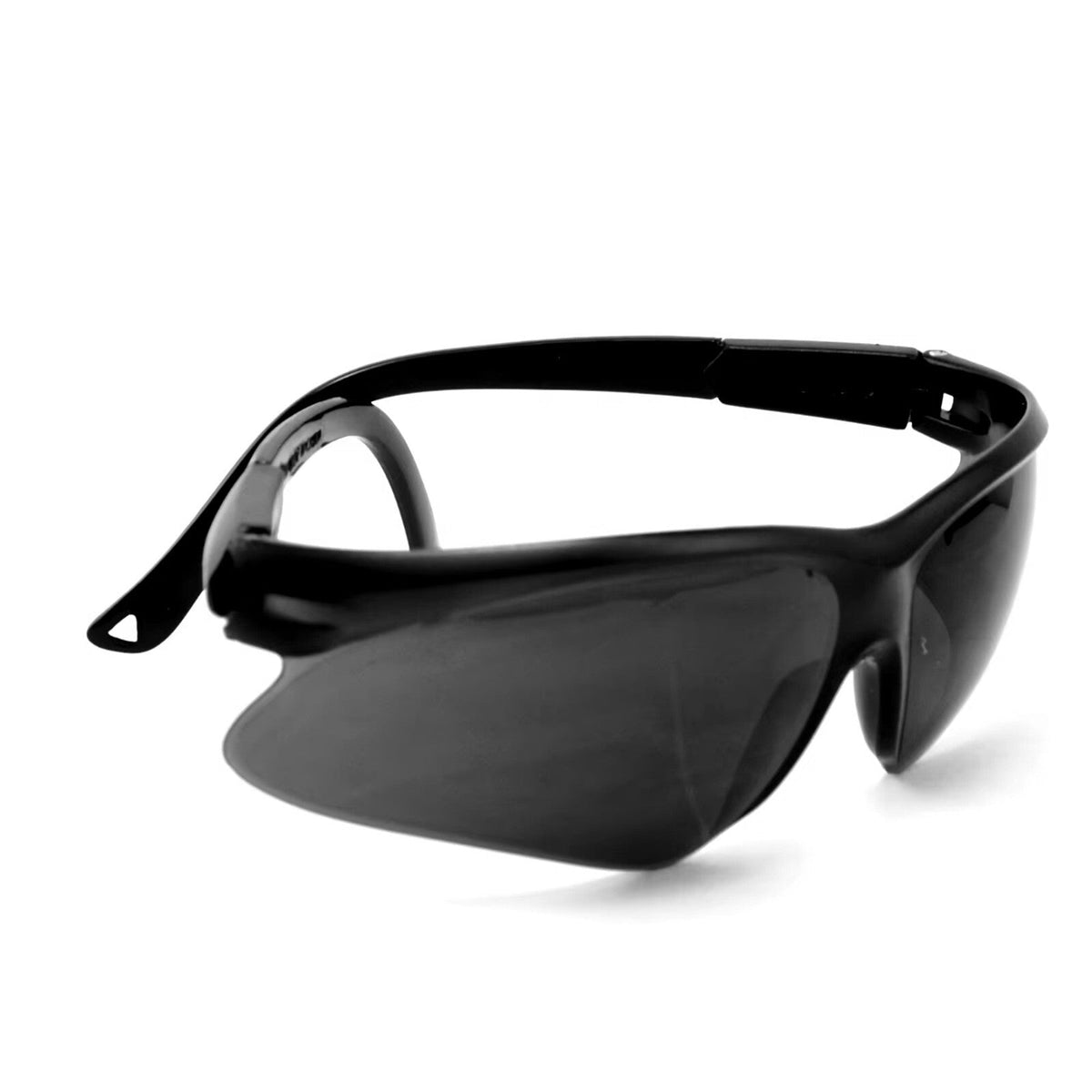 Glänzend schwarze Retro-Partybrille