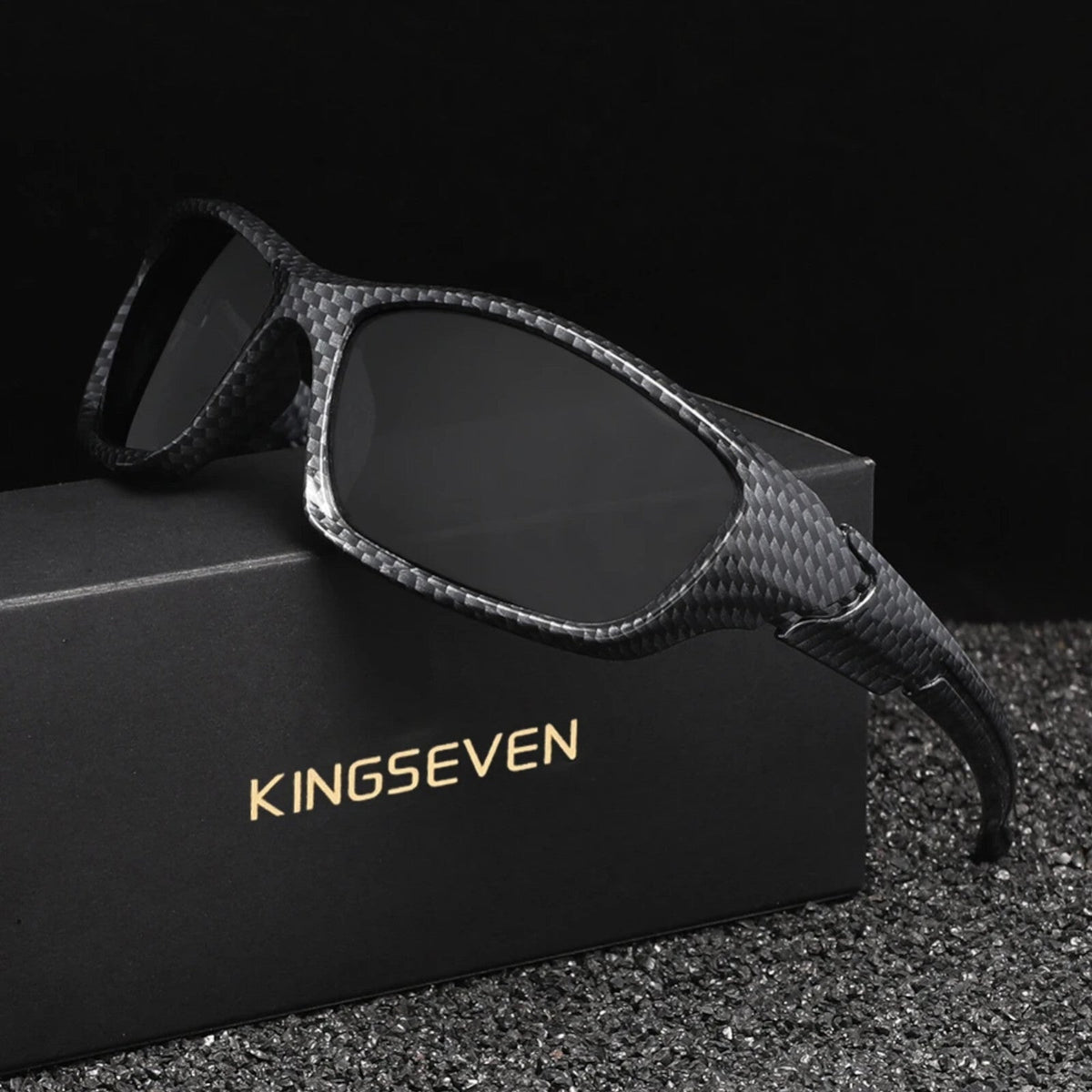 Kingseven NA768 polarisierte Biker-Sonnenbrille