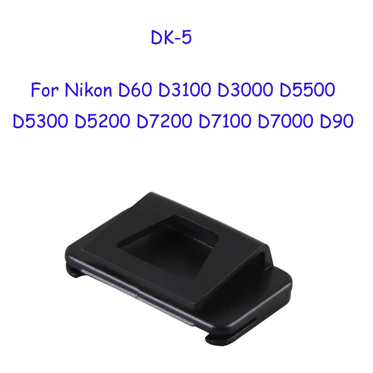 Okularabdeckung DK5 für Nikon D40 D60 D90 D100 D600 D3200 D3300 D5100 D7000 .. - 3KShop.de