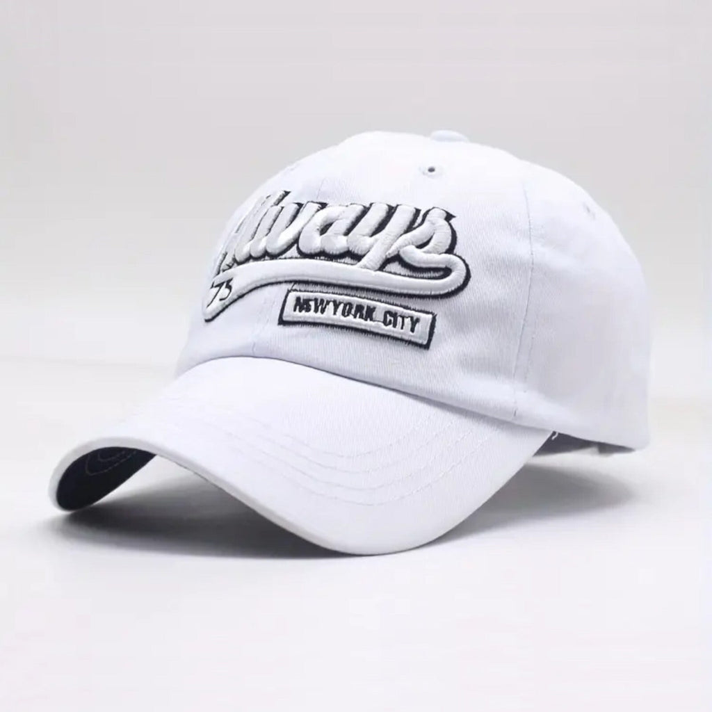 Always Vintage-Basecap aus Baumwolle mit Retro-Stickerei