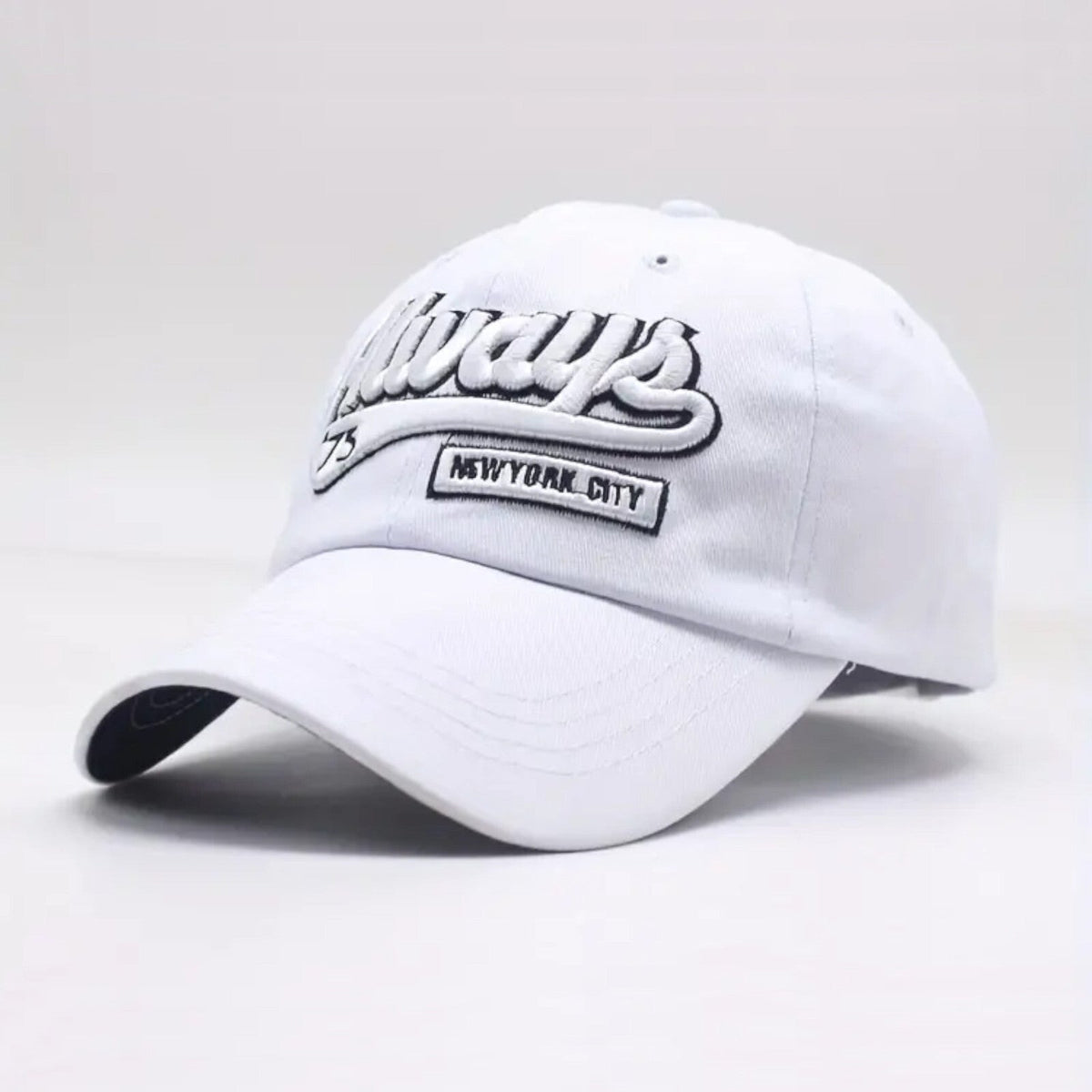 Always Vintage-Basecap aus Baumwolle mit Retro-Stickerei