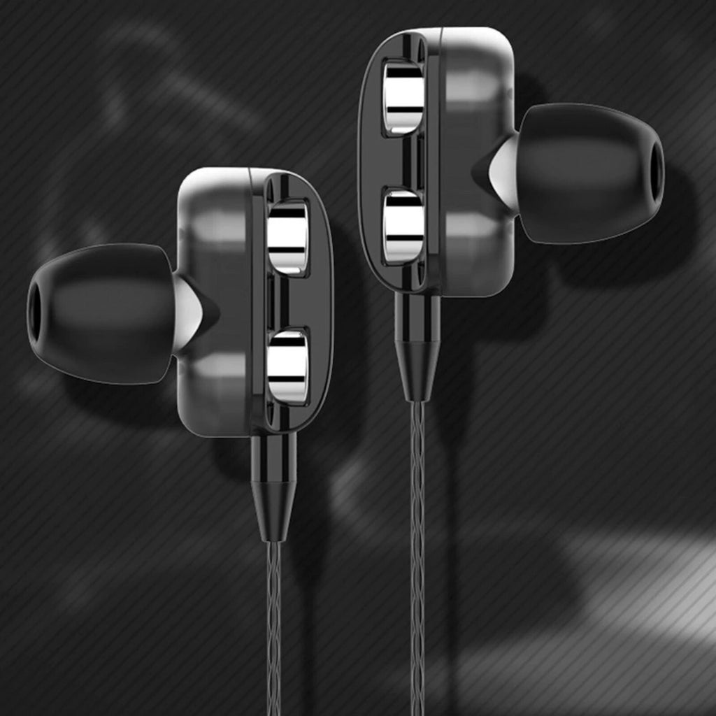 Super Bass In-Ear Doppeltreiber Kopfhörer X12 Ohrhörer Earphone Headset - 3KShop.de