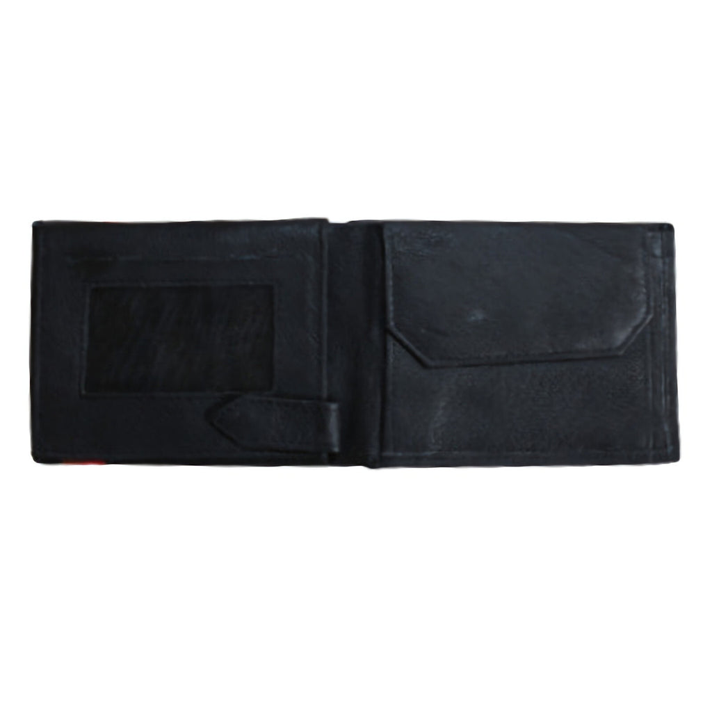 Herren Geldbeutel Portemonnaie Geldbörse Brieftasche Schwarz Rot Braun G1020 - 3KShop.de