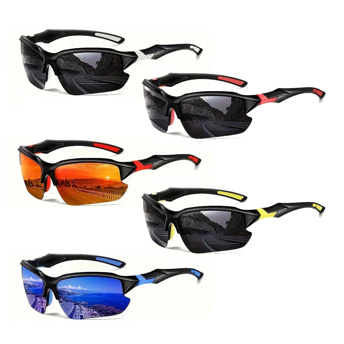 Sport-Sonnenbrille X19 für Rennrad und Triathlon