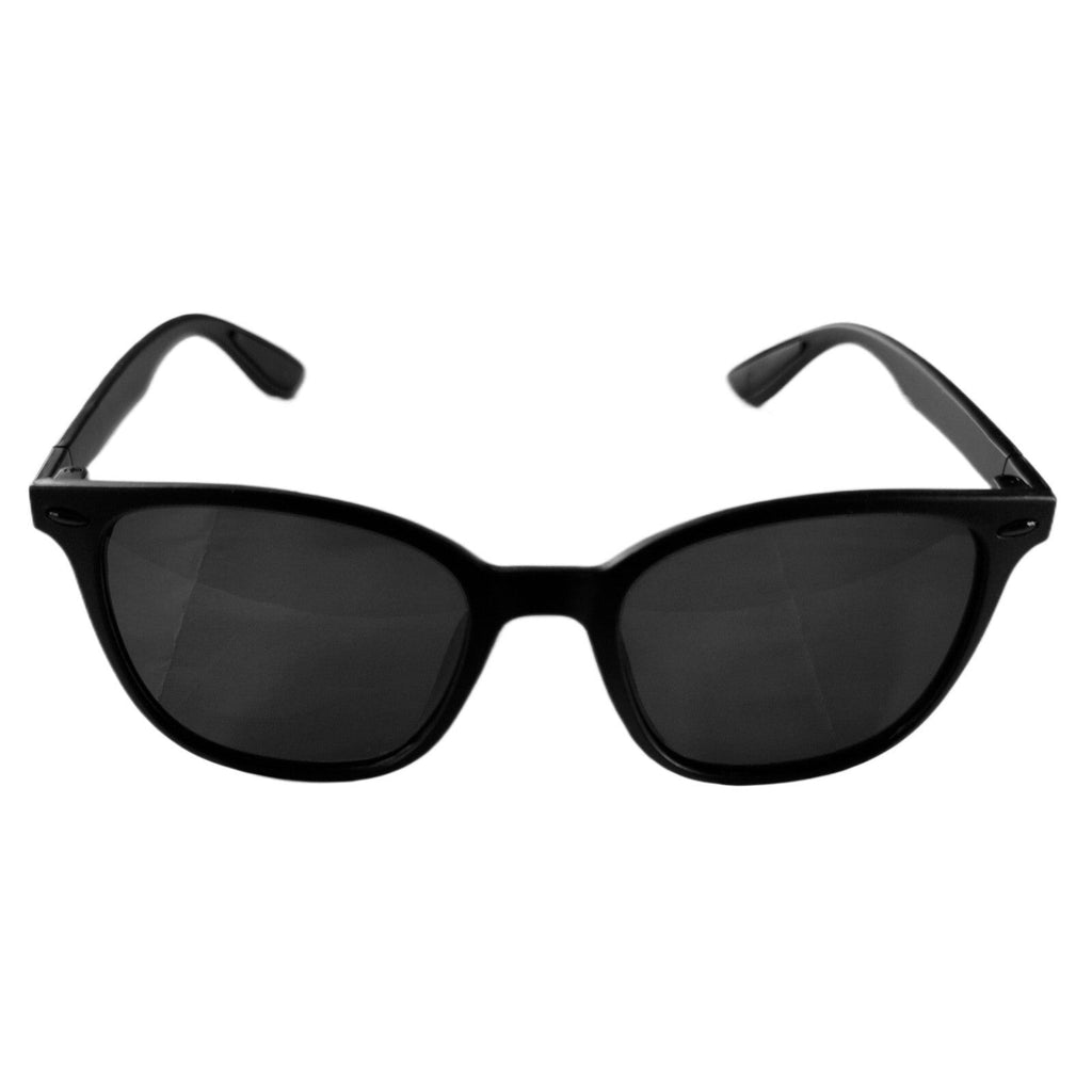 Mattschwarze polarisierte Blues-Brothers-Sonnenbrille