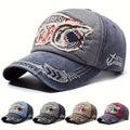 Sharks Vintage-Basecap aus Baumwolle mit Retro-Stickerei