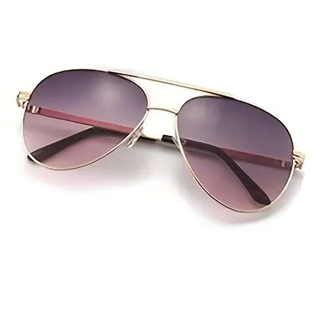 Schwarz-rot-goldene Piloten-Sonnenbrille