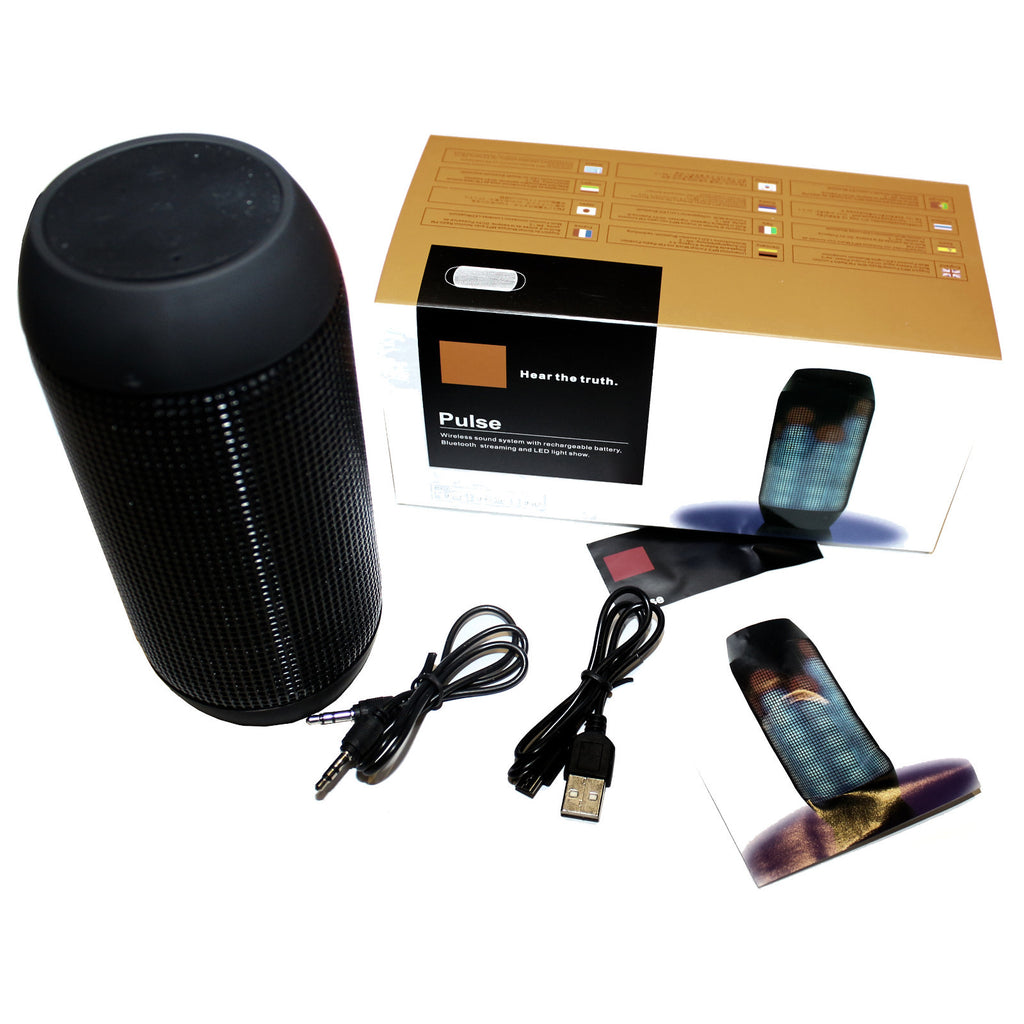 Bluetooth Sound Box SBP Lautsprecher Wireless MP3 SD USB AUX Schwarz Neu - 3KShop.de