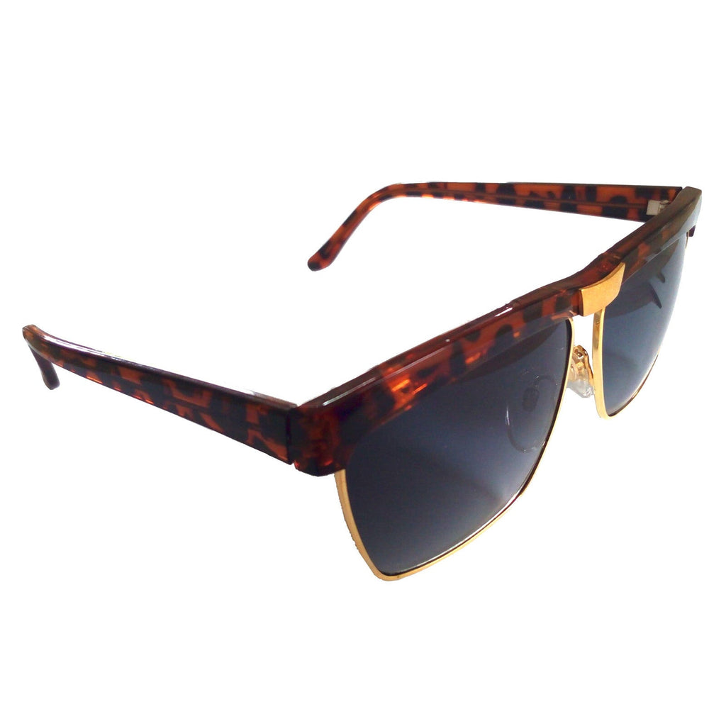 Braun getigerte Designer Unisex-Sonnenbrille