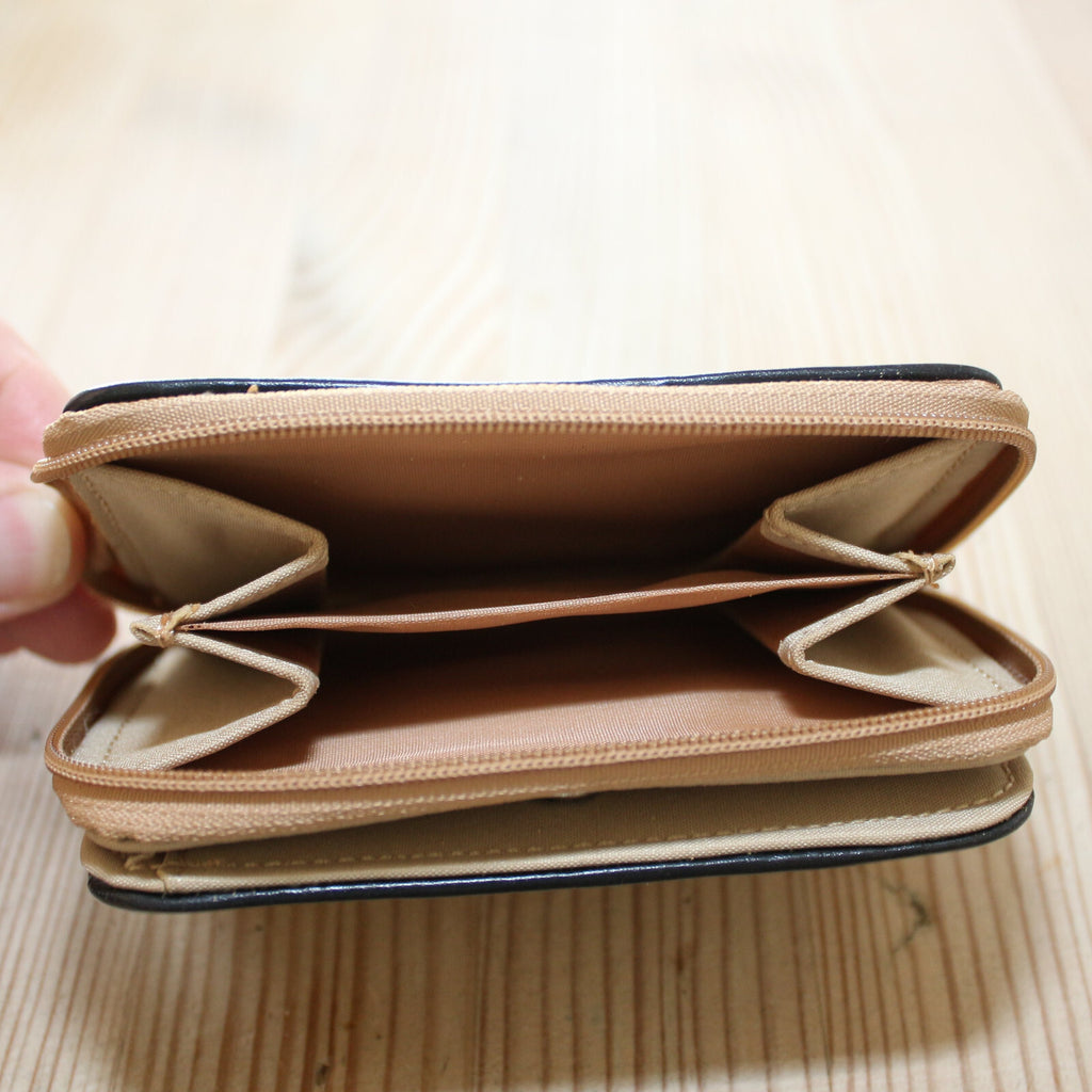 Portemonnaie Geldbörse Brieftasche Lederimitat Beige G2020B - 3KShop.de