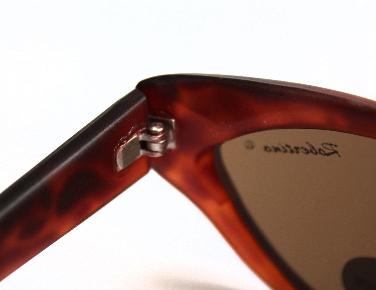 Robertino Damen-Sonnenbrille im braunen Tigerlook