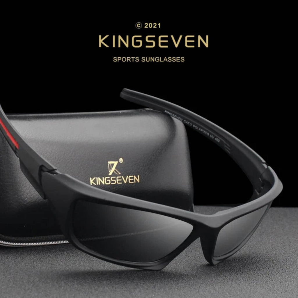 Kingseven S768 polarisierte Biker-Sonnenbrille
