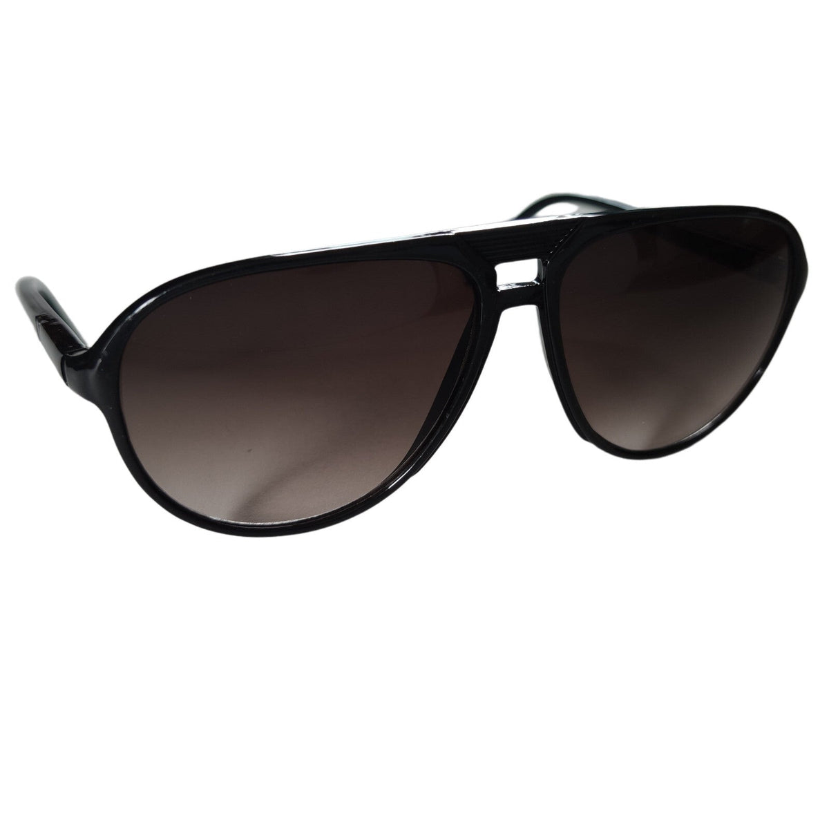 Schwarze Designer Unisex-Sonnenbrille