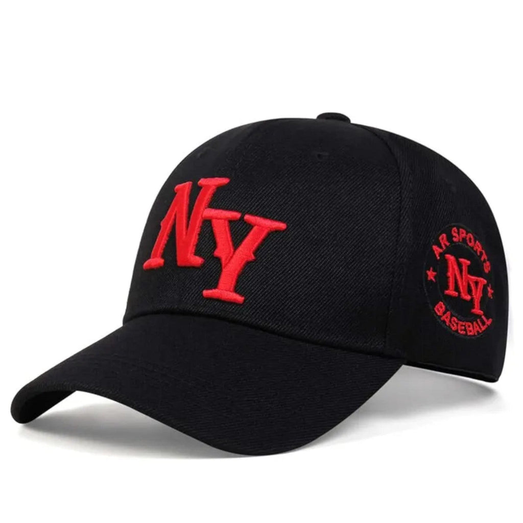 New York Vintage Basecap mit Retro-Stickerei