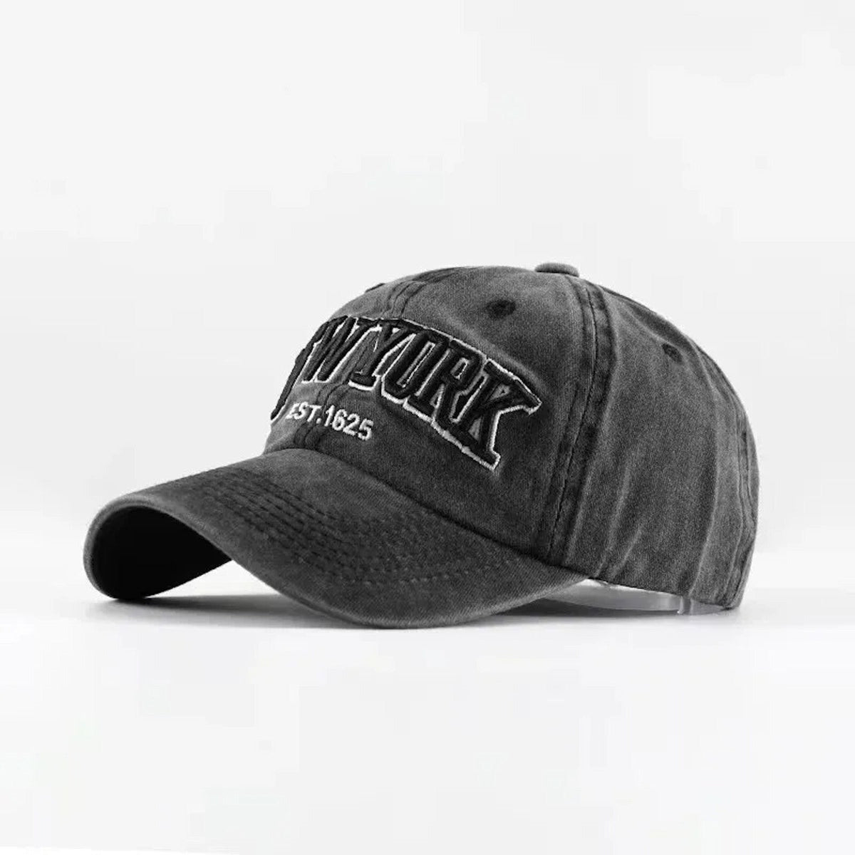 New York Vintage Basecap mit Retro-Stickerei