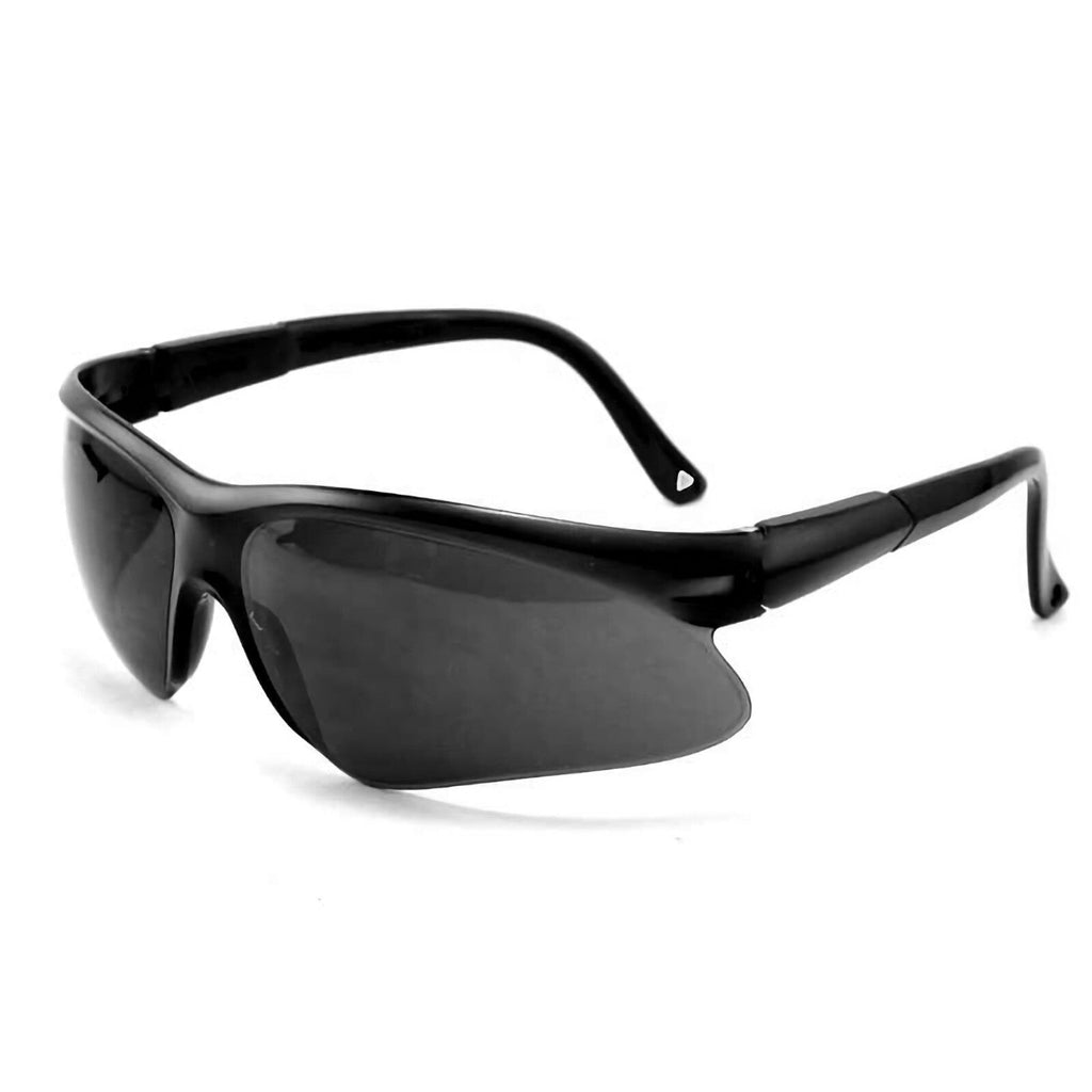 Glänzend schwarze Retro-Partybrille