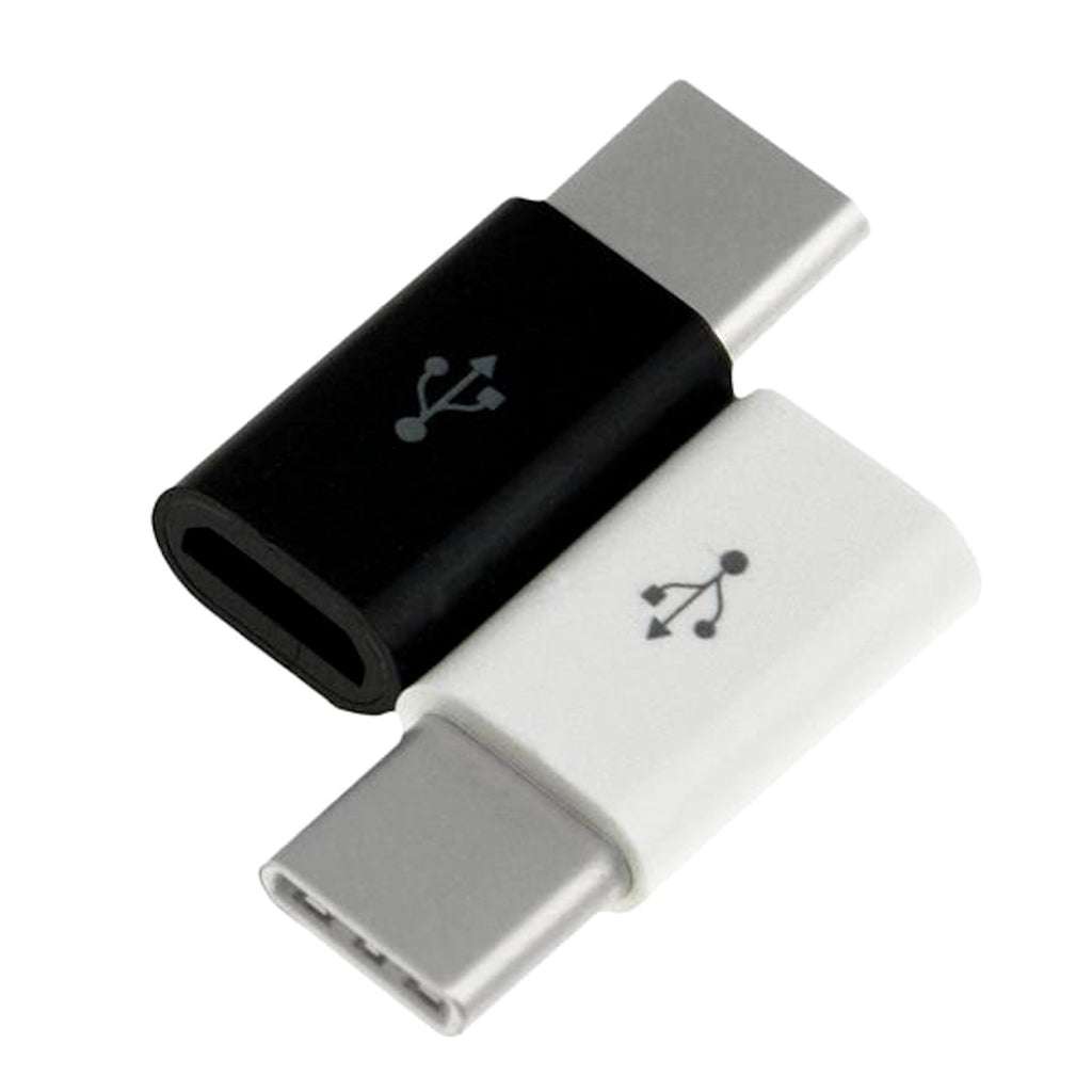 ORIGINAL MicroUSB > USB-C Ladekabel Adapter Samsung S8 S9 A5 Sony Huawei HTC LG - 3KShop.de
