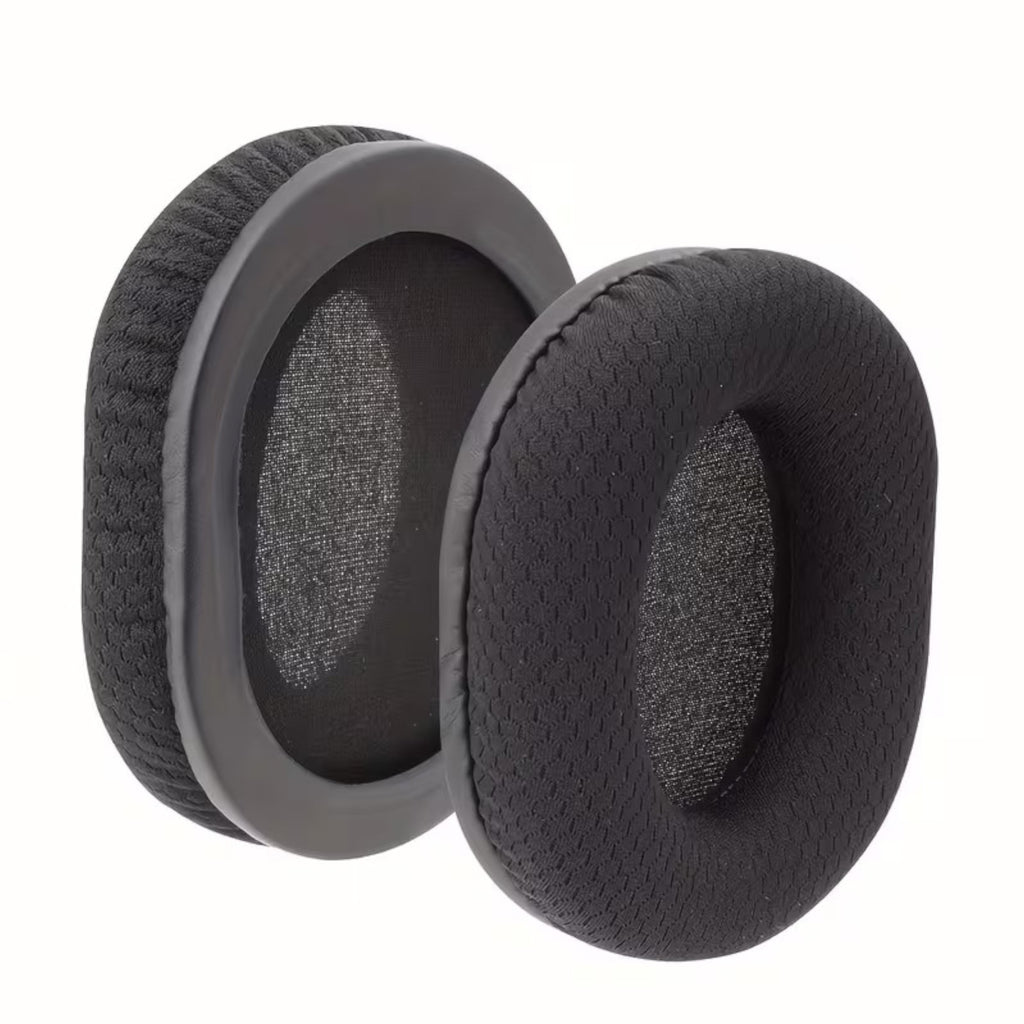 Ersatz Ohrpolster Audio Technica ATH M50X M40X M30X M20X MSR7 SX1 schwarz Mesh - 3KShop.de