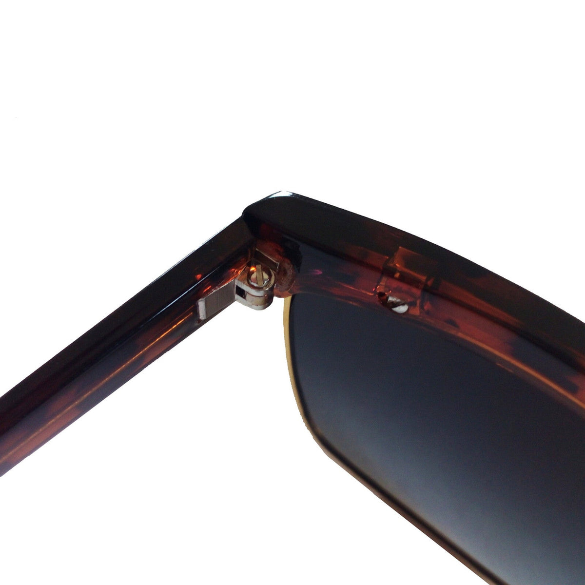 Braun getigerte Designer Unisex-Sonnenbrille