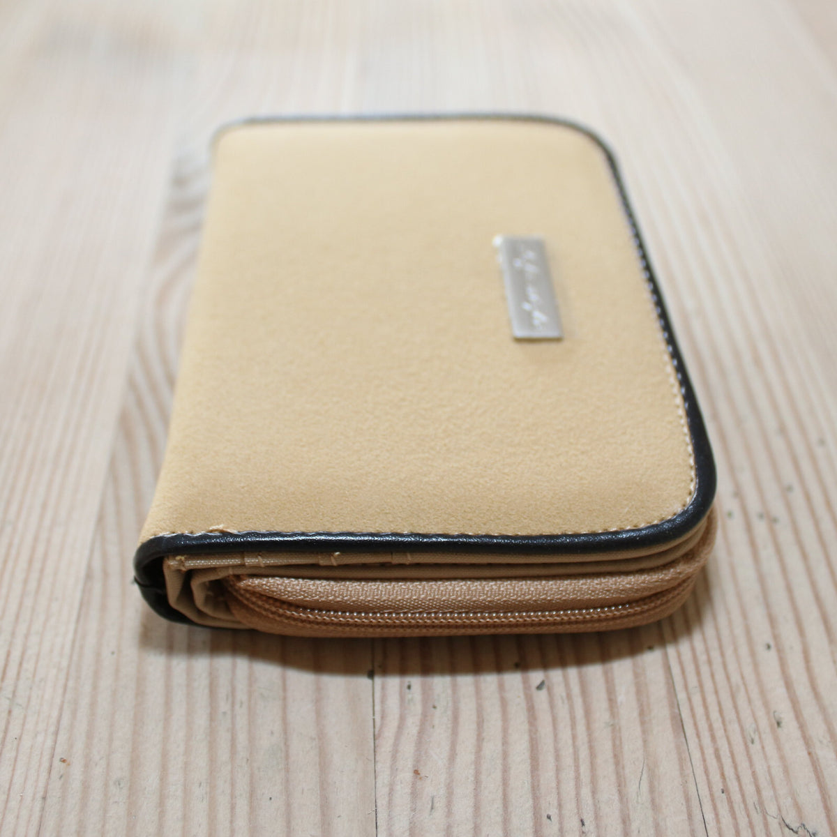 Portemonnaie Geldbörse Brieftasche Lederimitat Beige G2020B - 3KShop.de