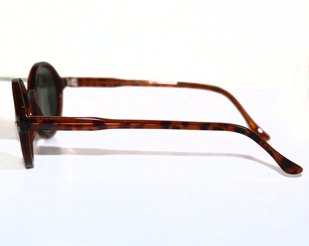 Braun getigerte Designer Damen-Sonnenbrille